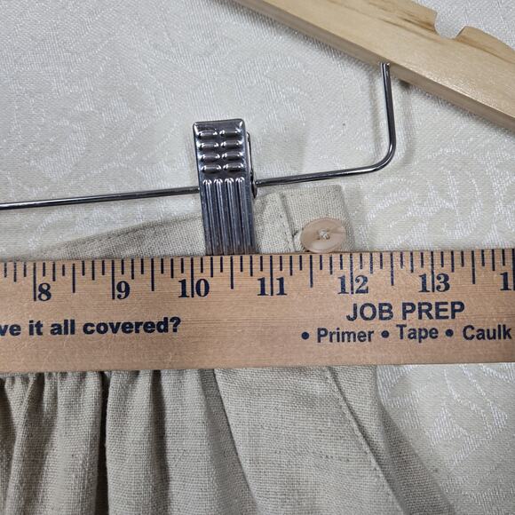 Vintage Cream Midi Skirt - Picture 11 of 13